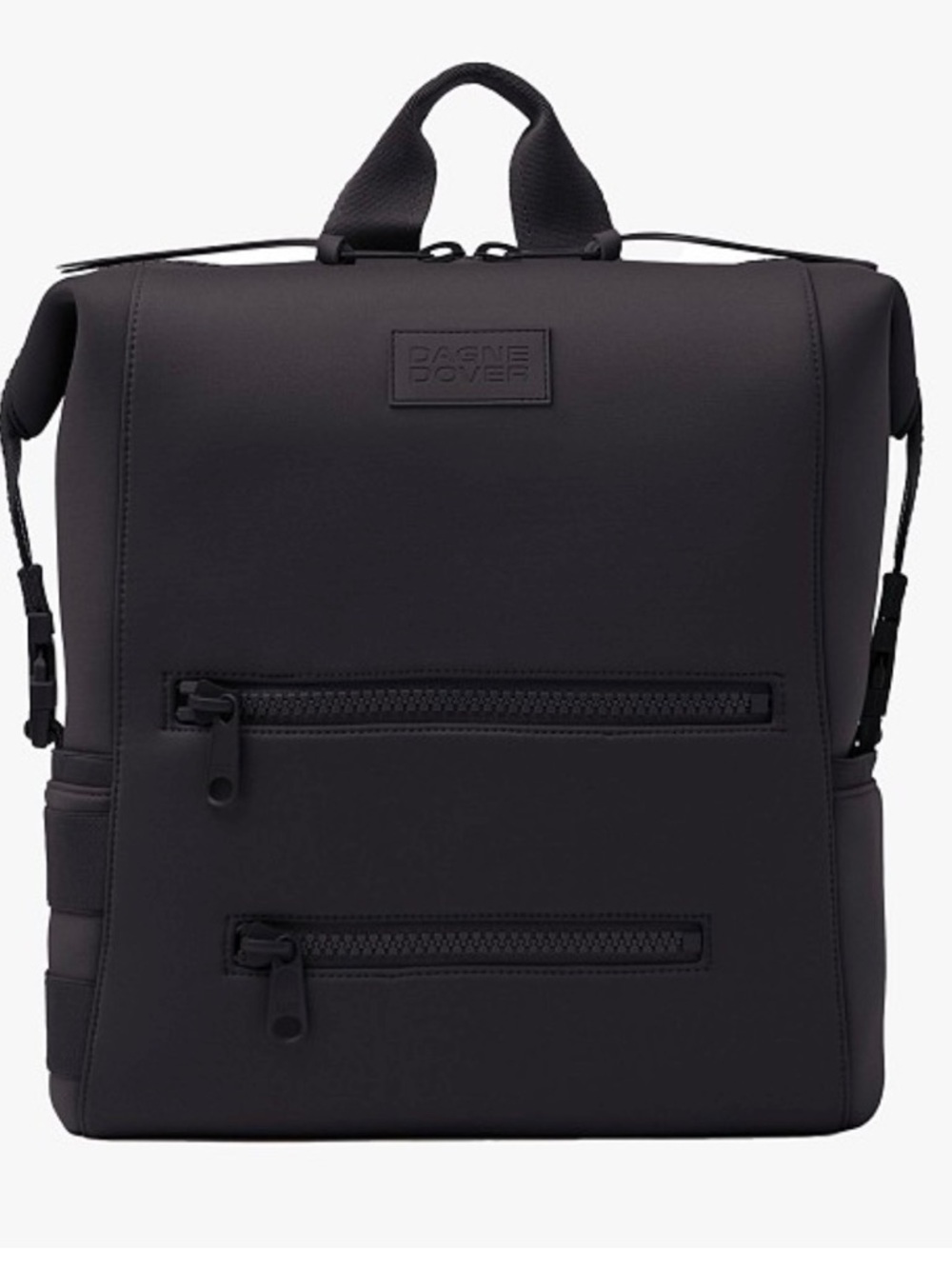 Dagne Dover indi neoprene black diaper bag